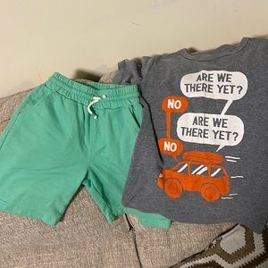 Toddler Top and shorts